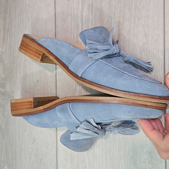 Steve Madden Women Tassel Magan Leather The Pointed Toe Heels Shoes sz 5.5M - Picture 11 of 13